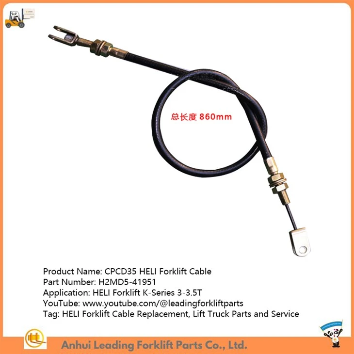 CPCD35 HELI Forklift Cable