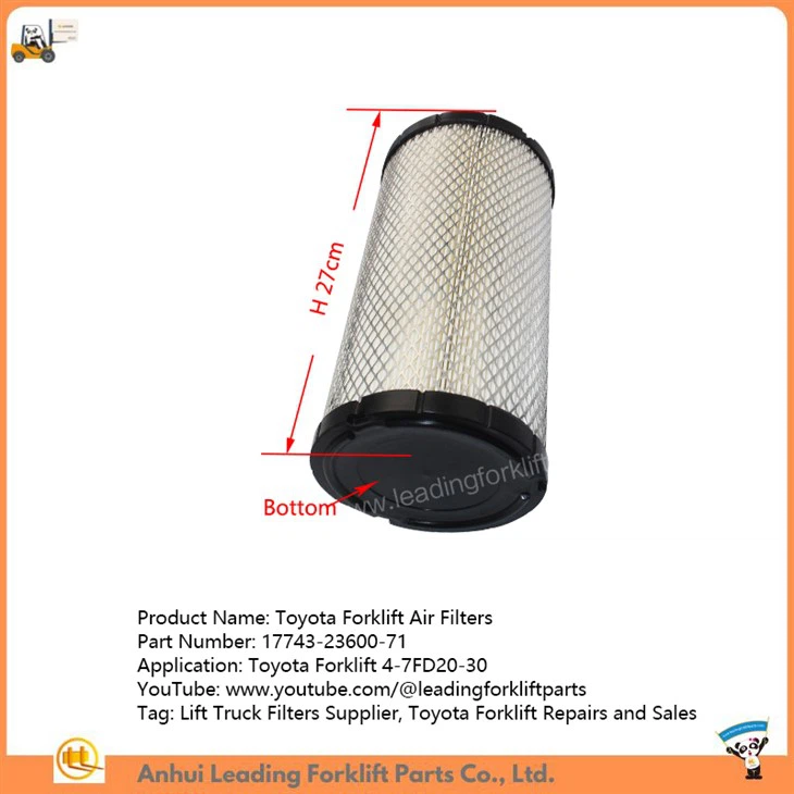 Toyota Forklift Air Filters