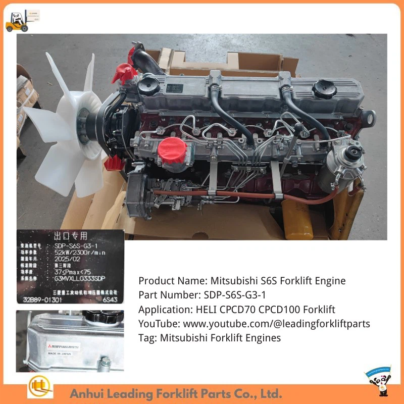 Mitsubishi Forklift Engine S6S Mitsubishi Forklift Engine S6S