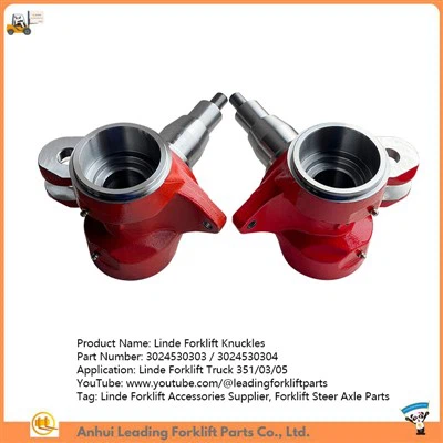지게차 조정 액슬 부품|너클 포크리프트|Linde 지게차 액세서리|3024530304|3024530303